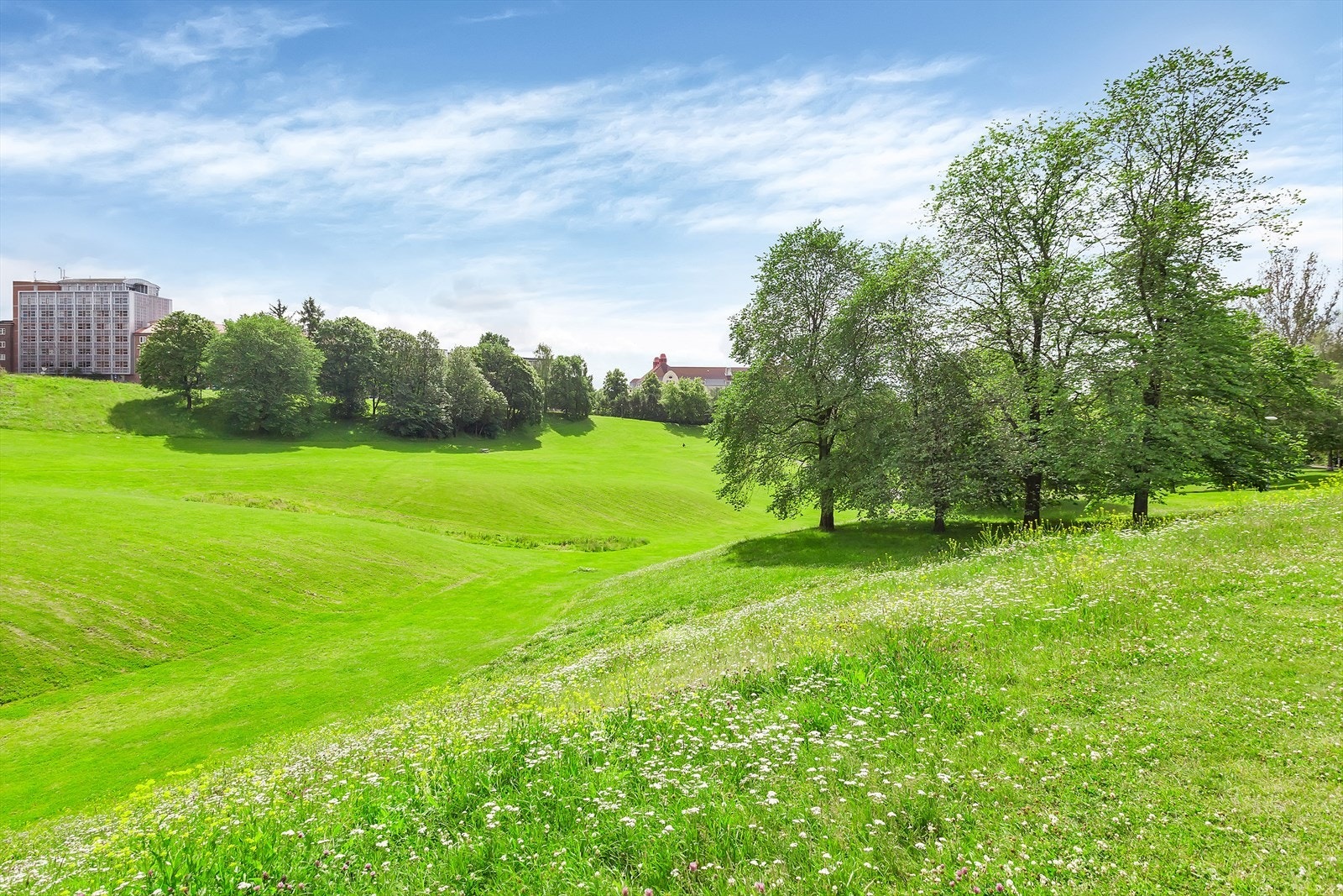 For de som ønsker å ta det med ro finnes flotte parker i nærheten. Torshovparken, Ola Narr, Botanisk hage, Torshovdalen og Tøyenparken er alle innen rekkevidde. Galleribilde