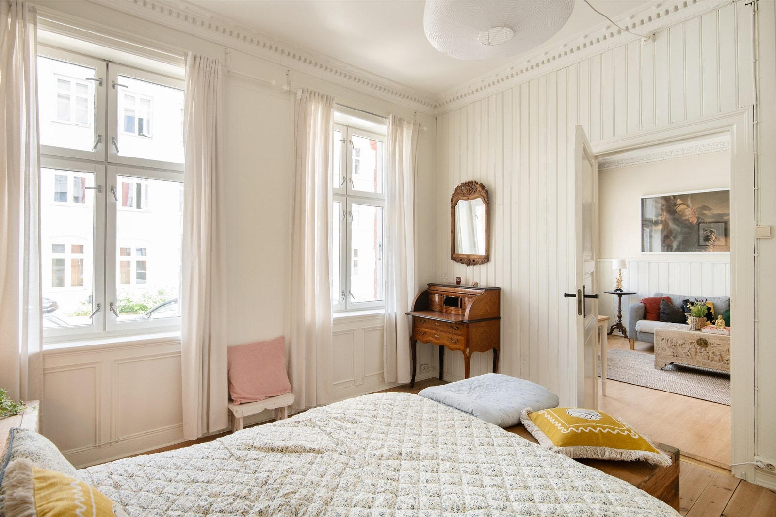 Leiligheten har en fantastisk beliggenhet på "beste Løkka". Galleribilde