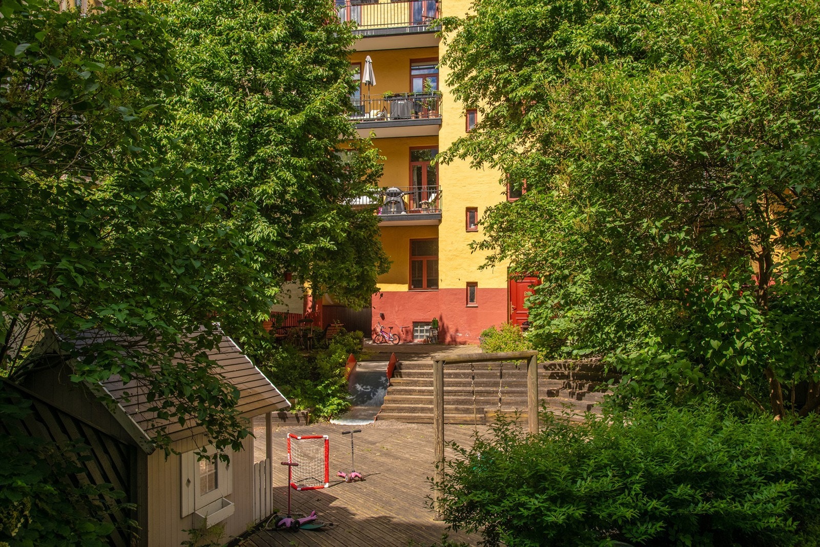 Koselig opparbeidet fellesområde. Galleribilde