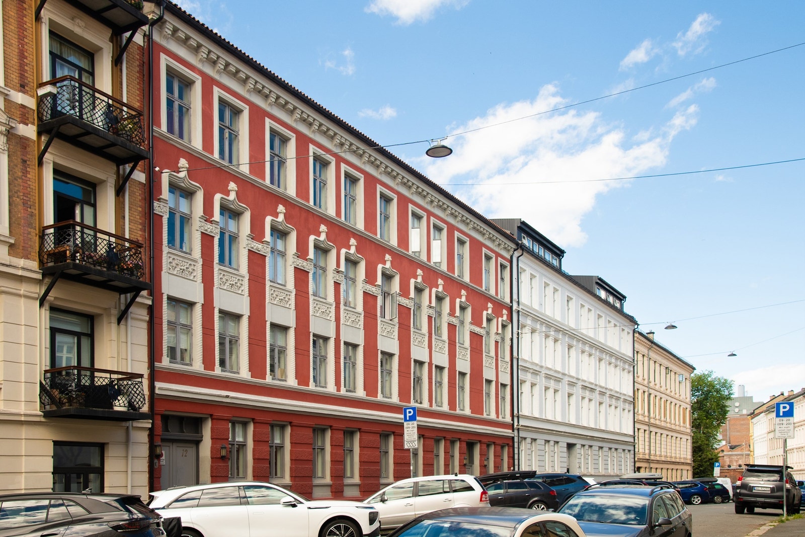 Fossveien 12 Borettslag består av 20 leiligheter. Galleribilde