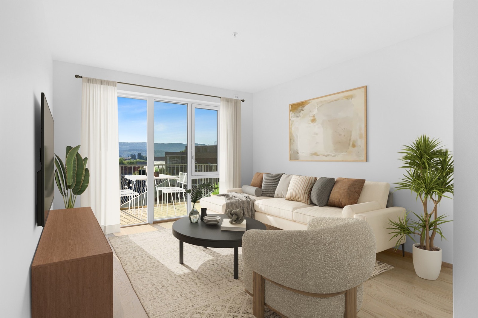 Velkommen til Hangaren! Nyoppført og innflyttningsklar 2-roms i 3. etasje Galleribilde