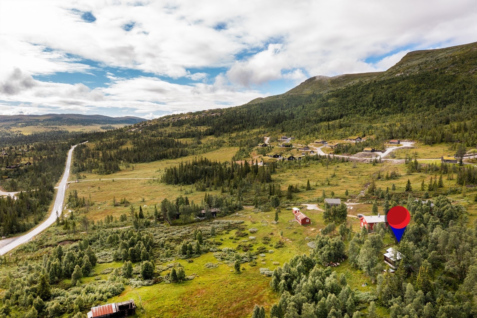 Det er umiddelbar nærhet til løypenettet på Haglebu og Tempelseter. Galleribilde