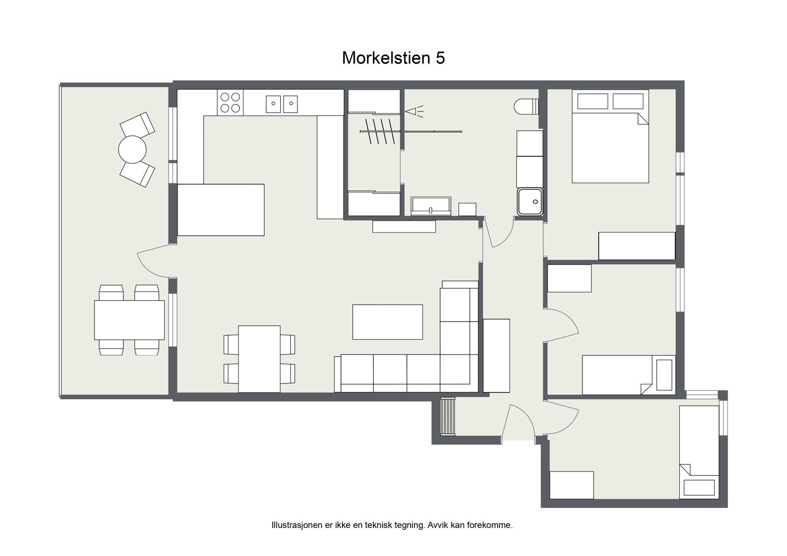 Plantegning. Galleribilde