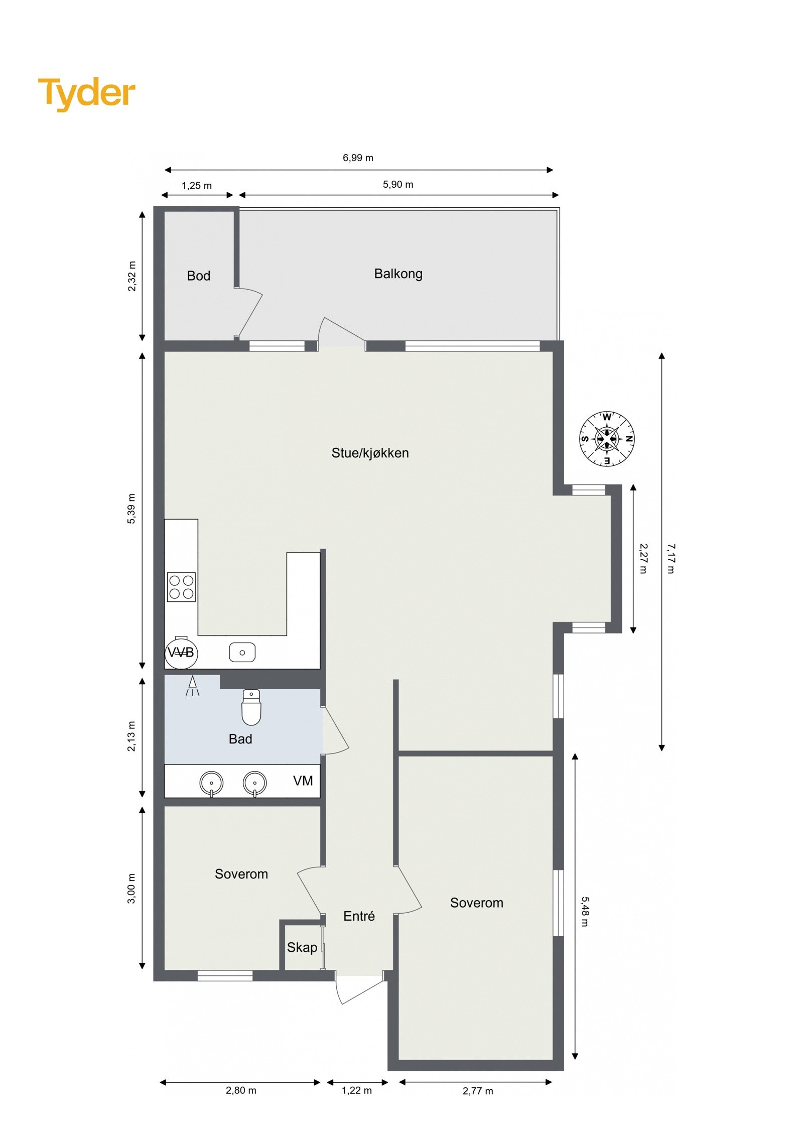 3133 Søster Mathildes gate 11 - 2. Etasje Galleribilde