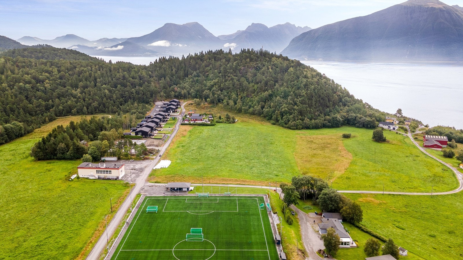 Dronebilde Galleribilde