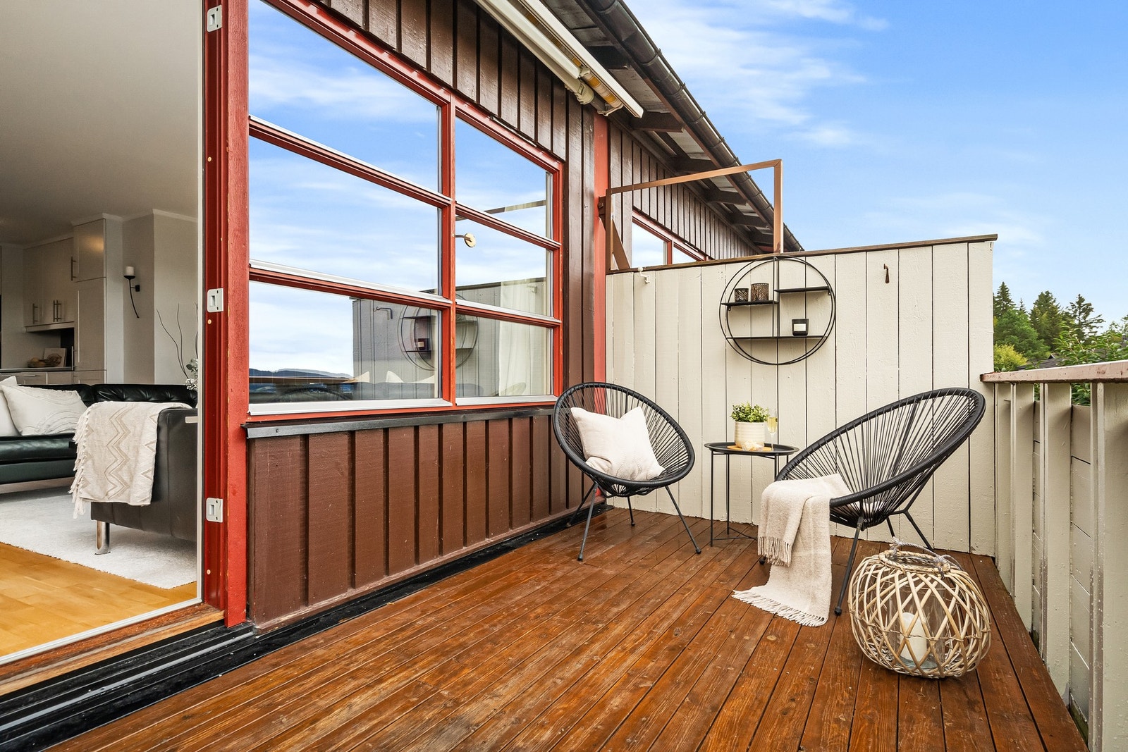 Balkong på 10,3 kvm . Galleribilde