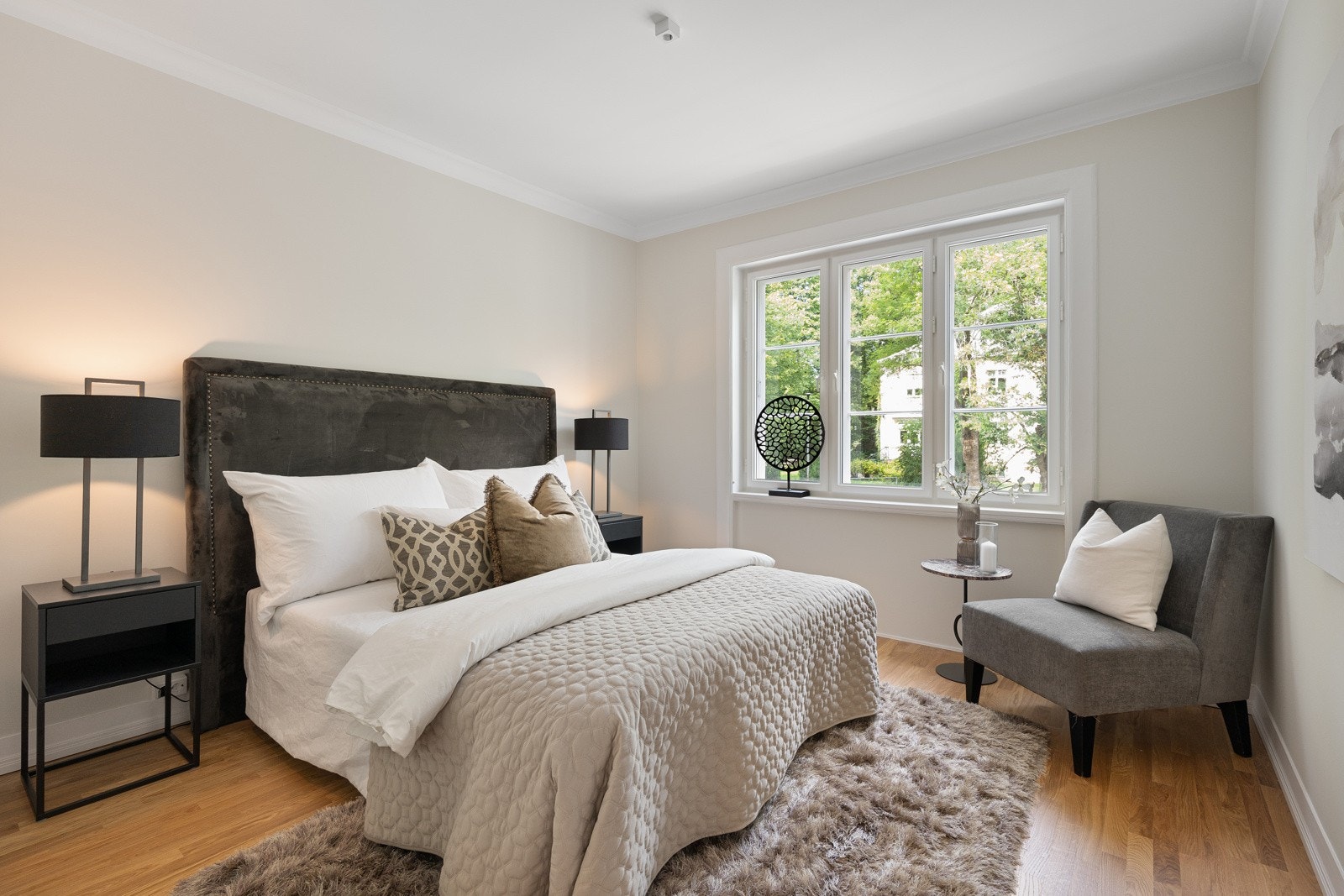 Romslig hovedsoverom Galleribilde