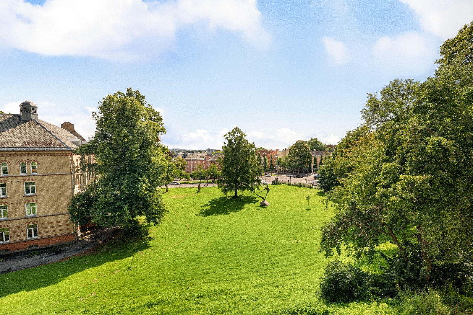 Hyggelig og grønt utsyn Galleribilde