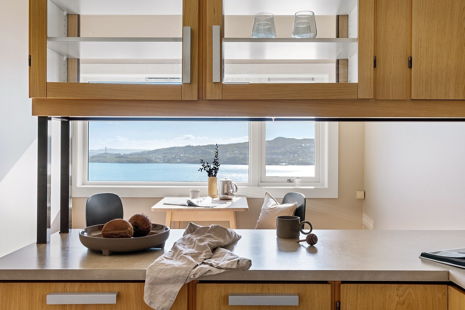 Kjøkkenet rommer 15,4m². Galleribilde