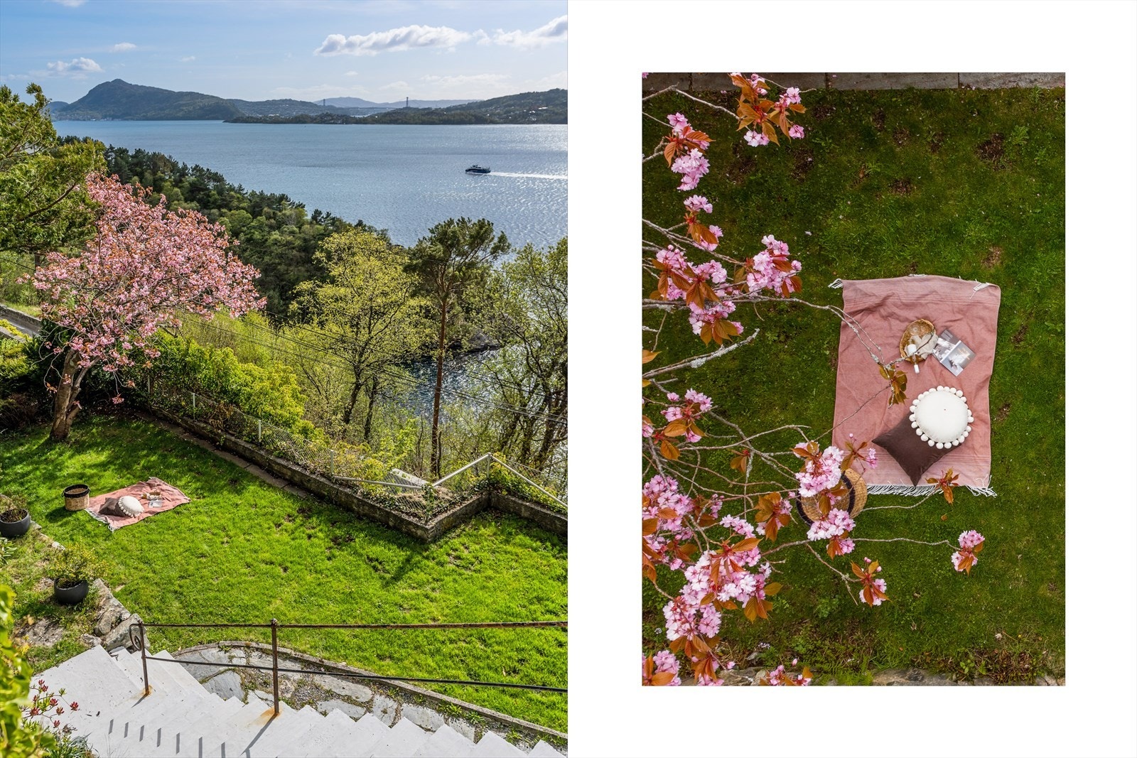 Boligen har en romslig hagetomt med mange muligheter. Galleribilde