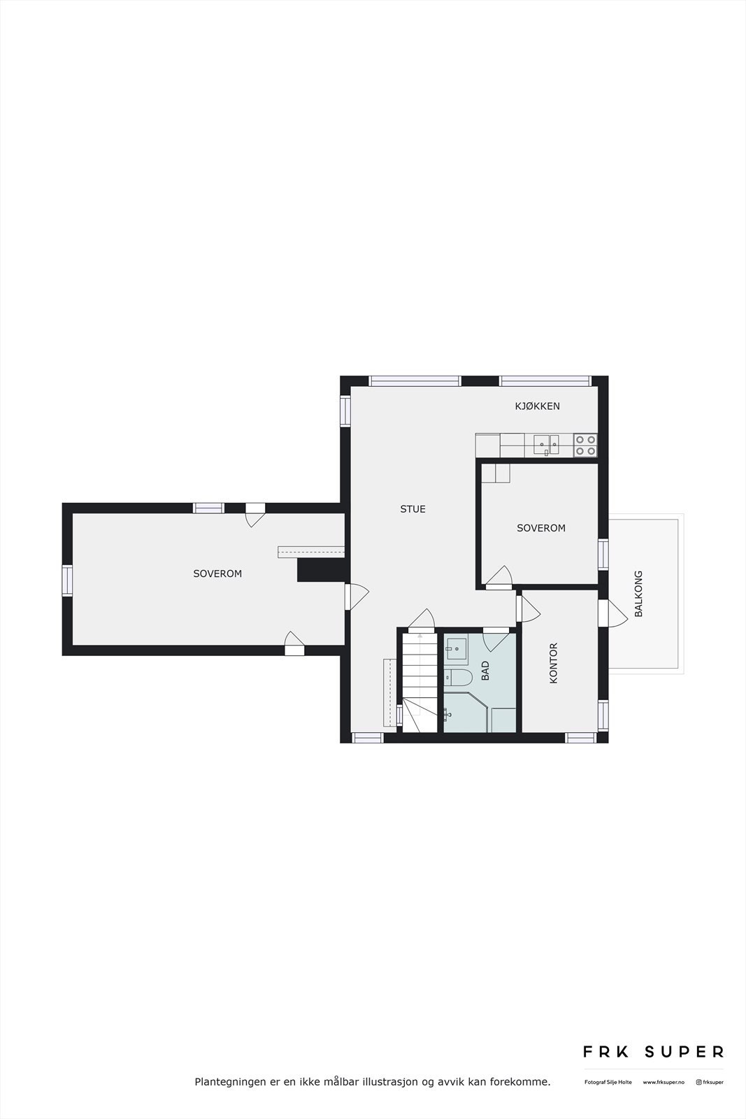 Plantegning - 2.etasje. Galleribilde