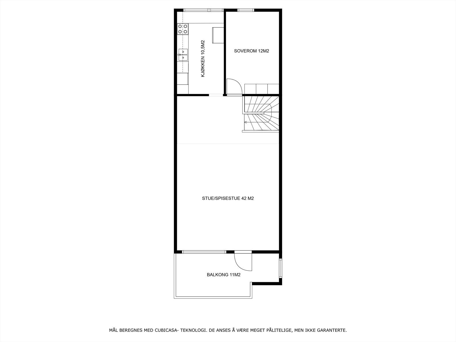 Planskisse tredje etasje. Galleribilde