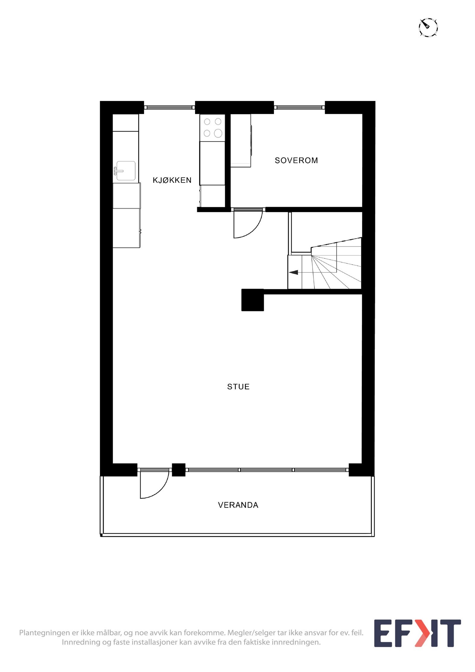 Plantegning - 2.etasje. Galleribilde