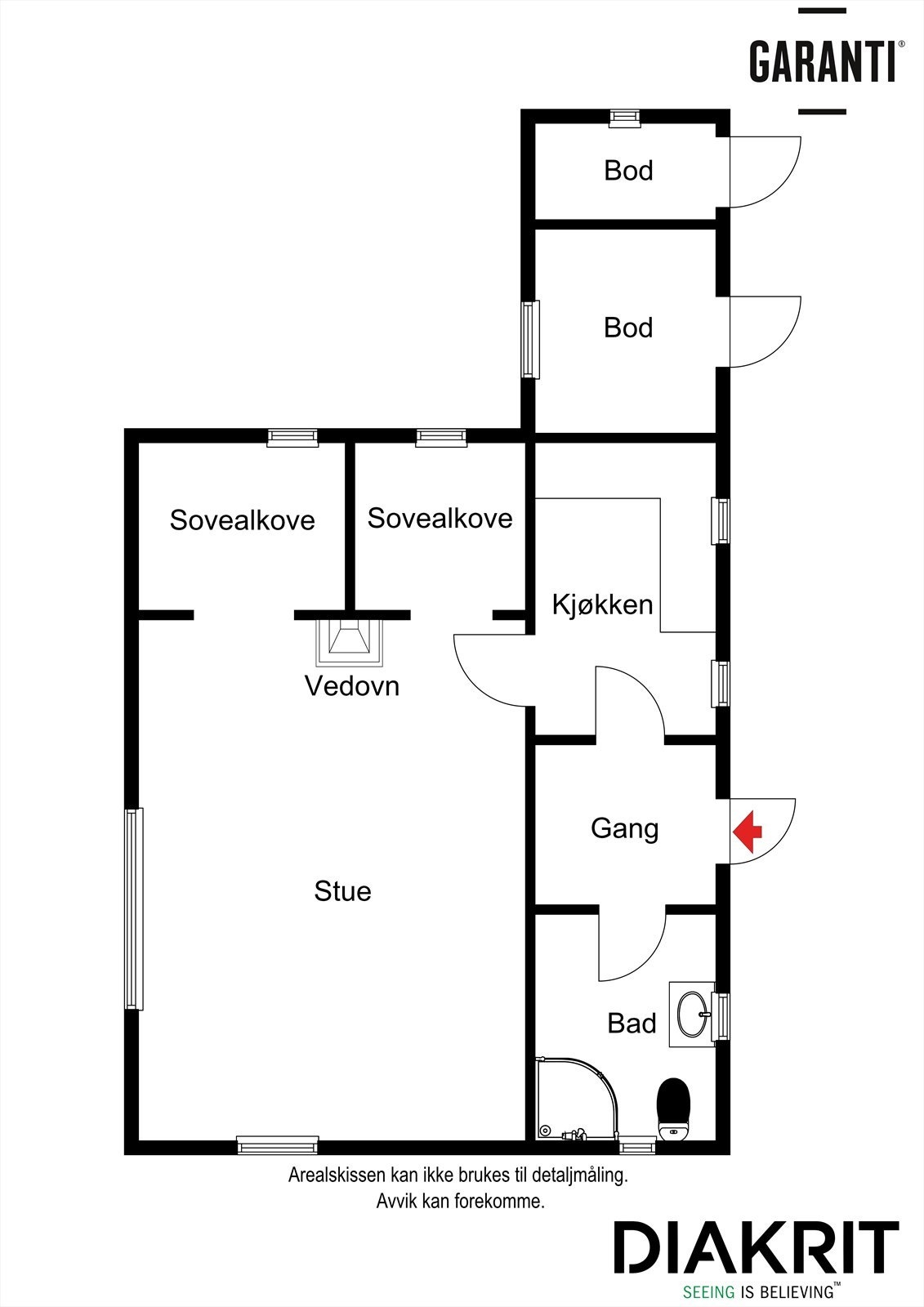 Planteikning | Garanti Indre Sogn Galleribilde