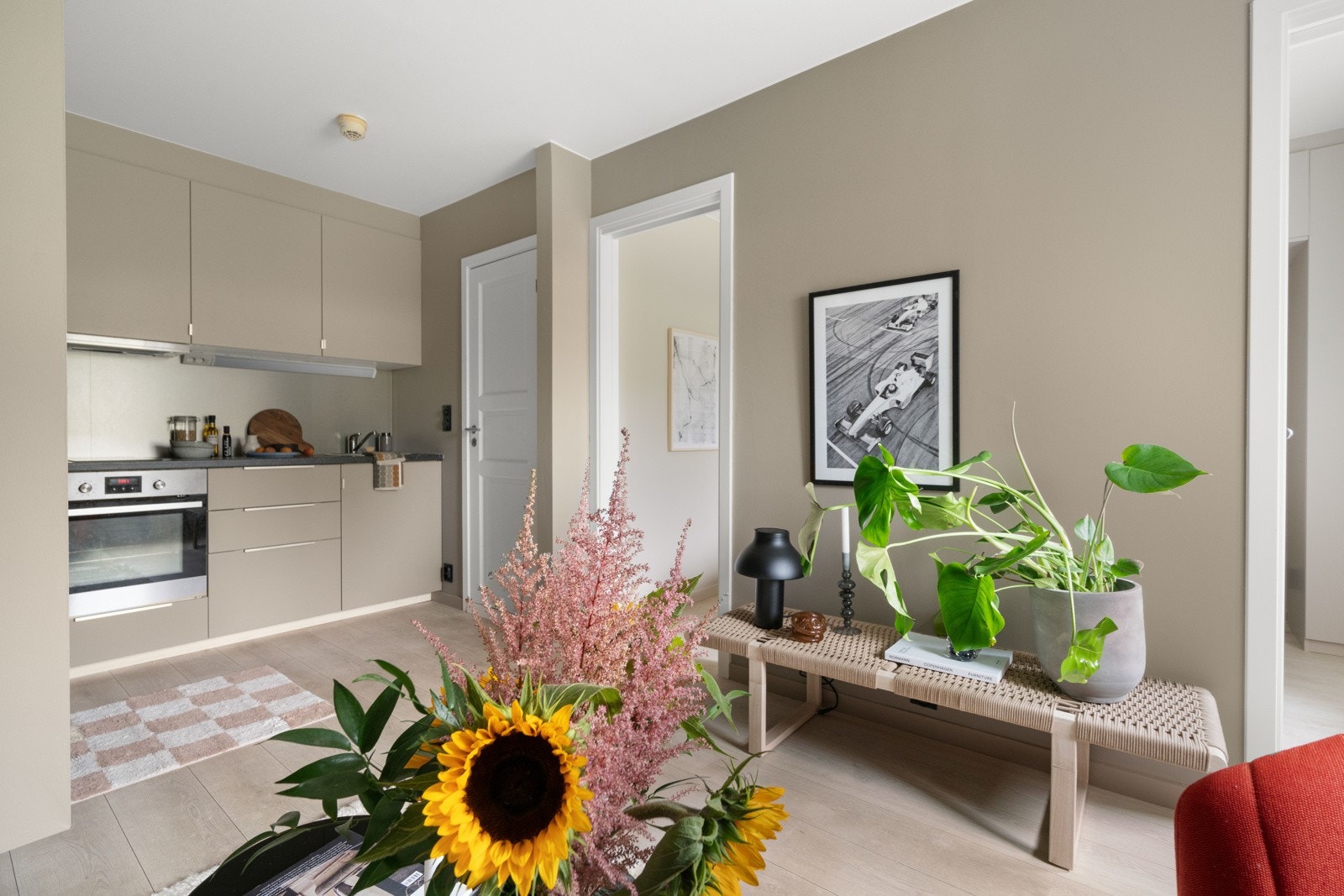 Boligen har i 2024 blitt overflateoppusset. Galleribilde