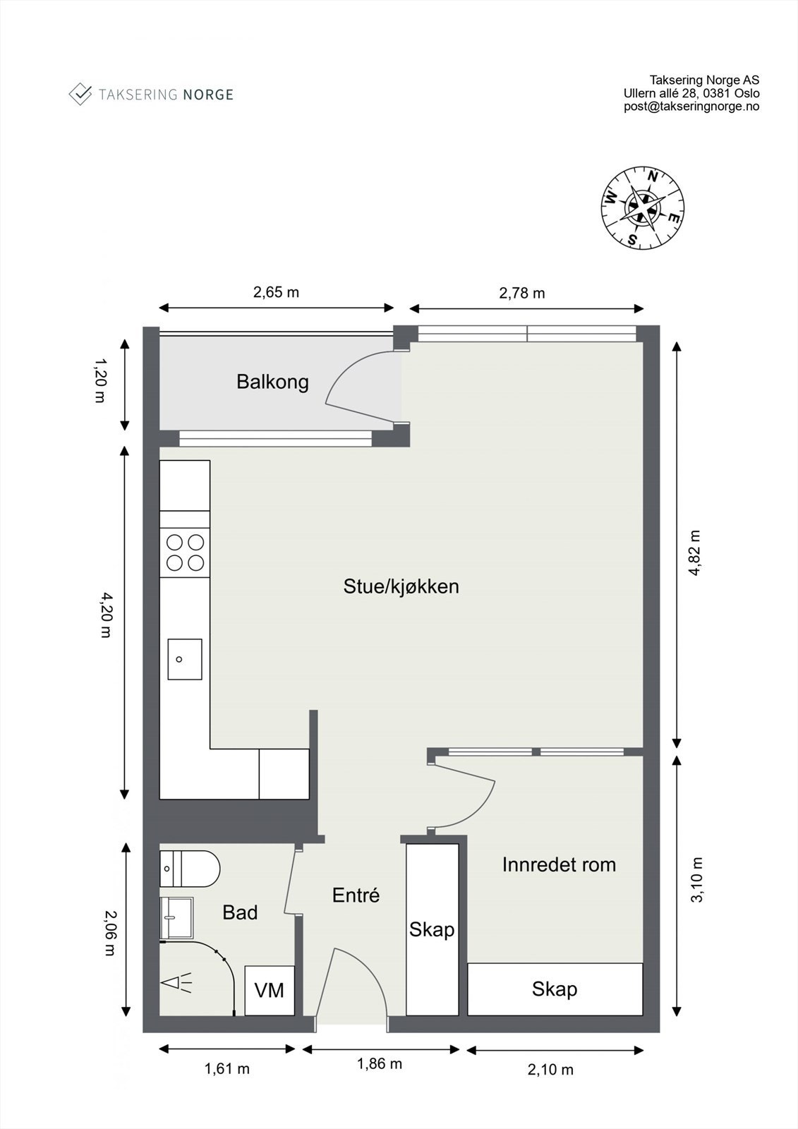 Plantegning. Galleribilde