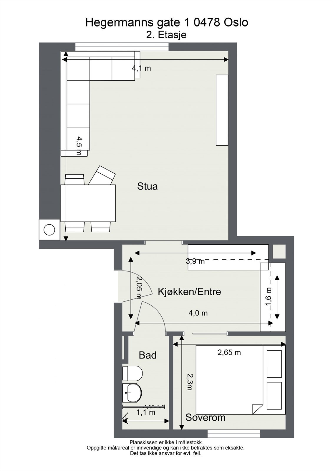 Plantegning Galleribilde