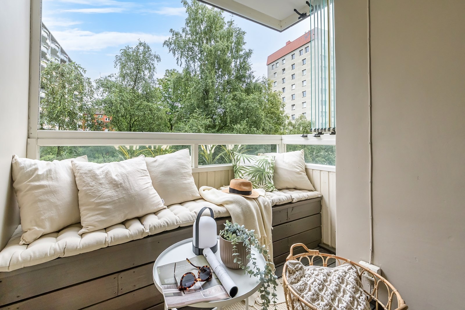 En høytliggende leilighet i byggets 3. etasje. Galleribilde