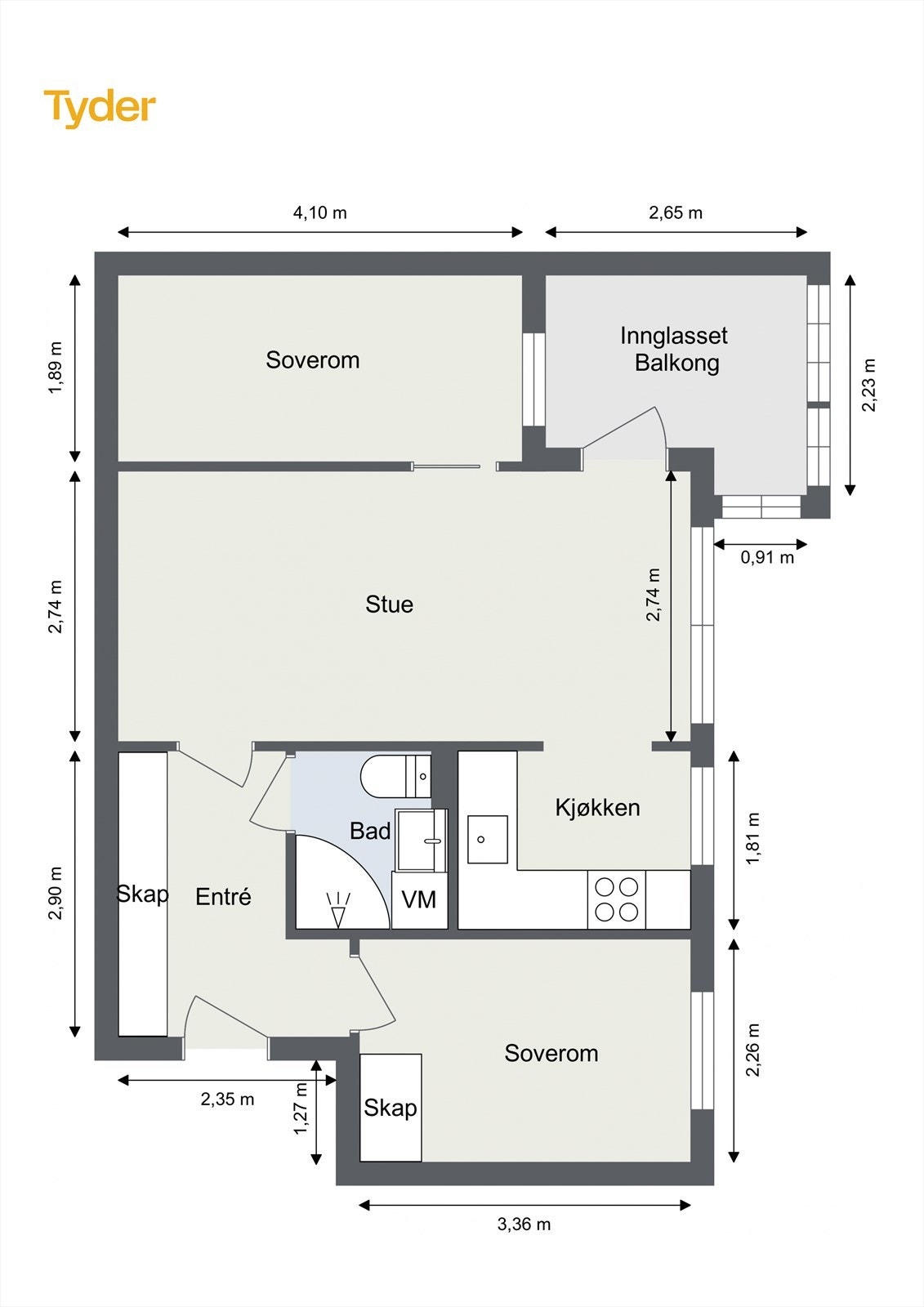 Plantegning. Galleribilde