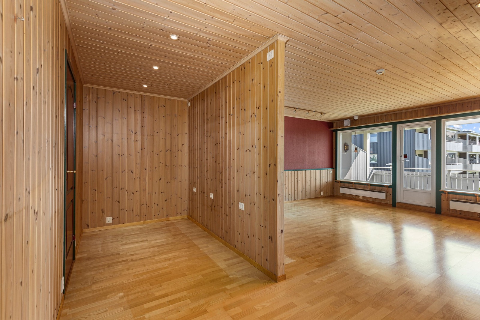 Lys stue på 29 kvm. Galleribilde