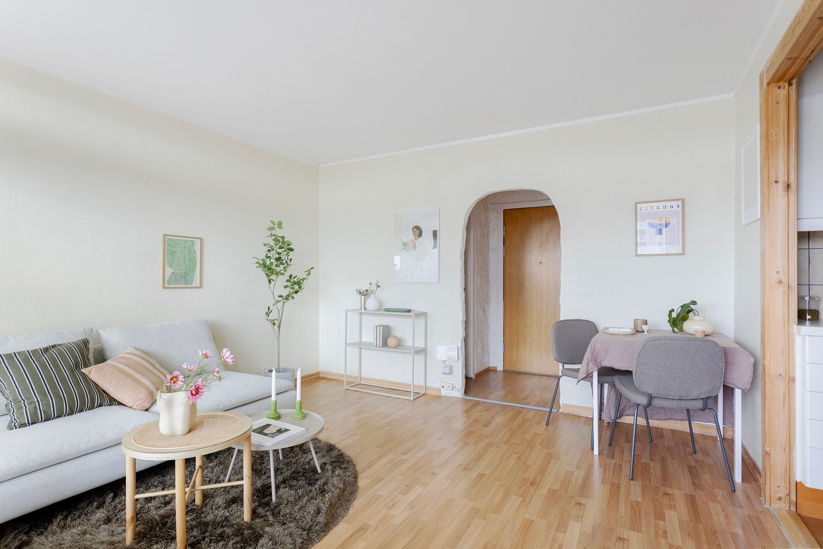 Her er det god plass til å invitere til middag og hygge. Galleribilde