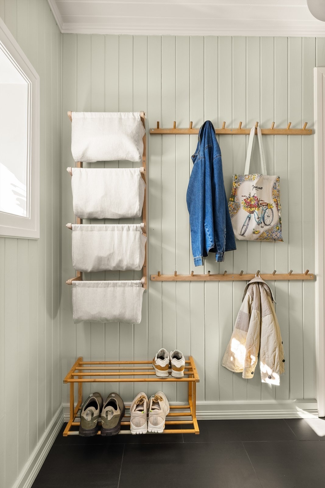 Smarte detaljer i entréen. Galleribilde