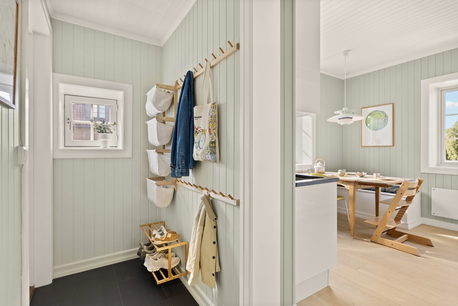 Endebeliggenhet gir ekstra vinduer og vakkert lys. Galleribilde