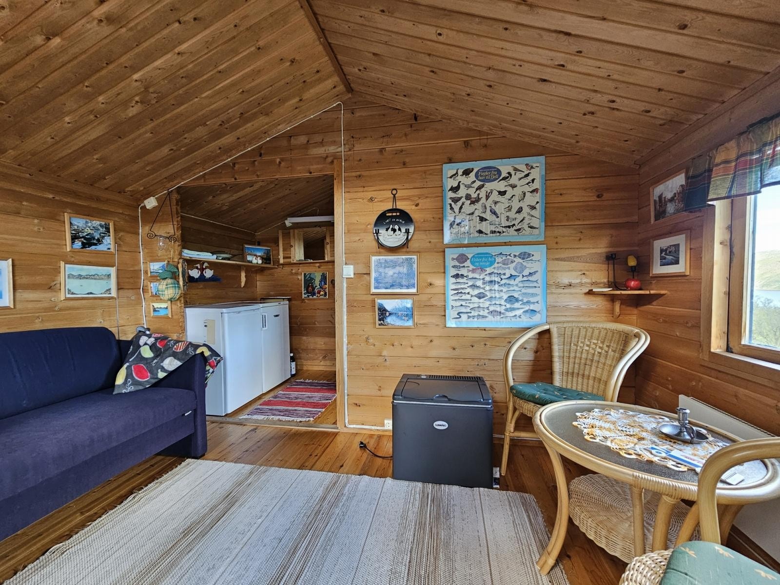 Det er god plass til gjester i annekset Galleribilde