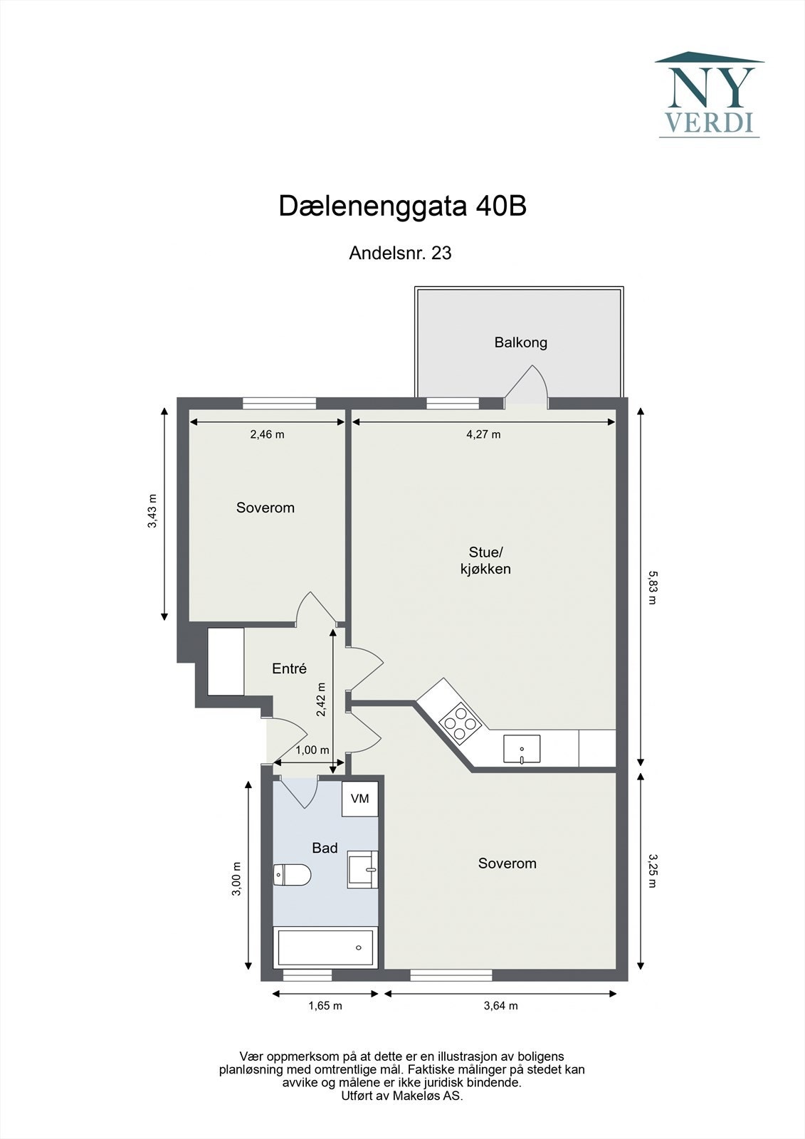 Plantegning. Galleribilde