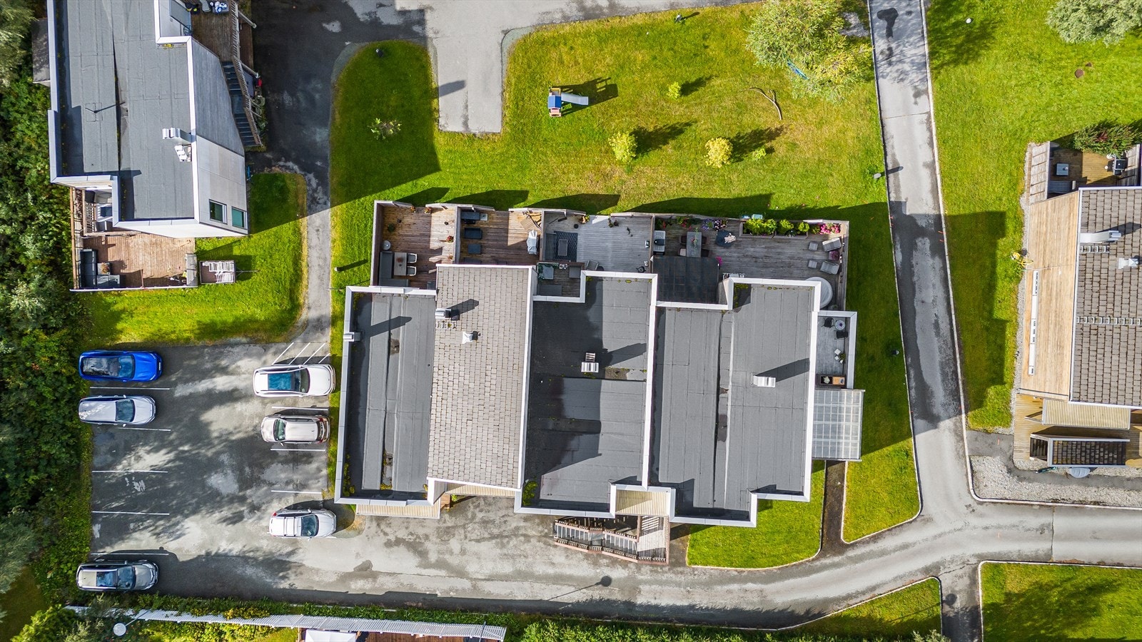 Dronefoto. Galleribilde