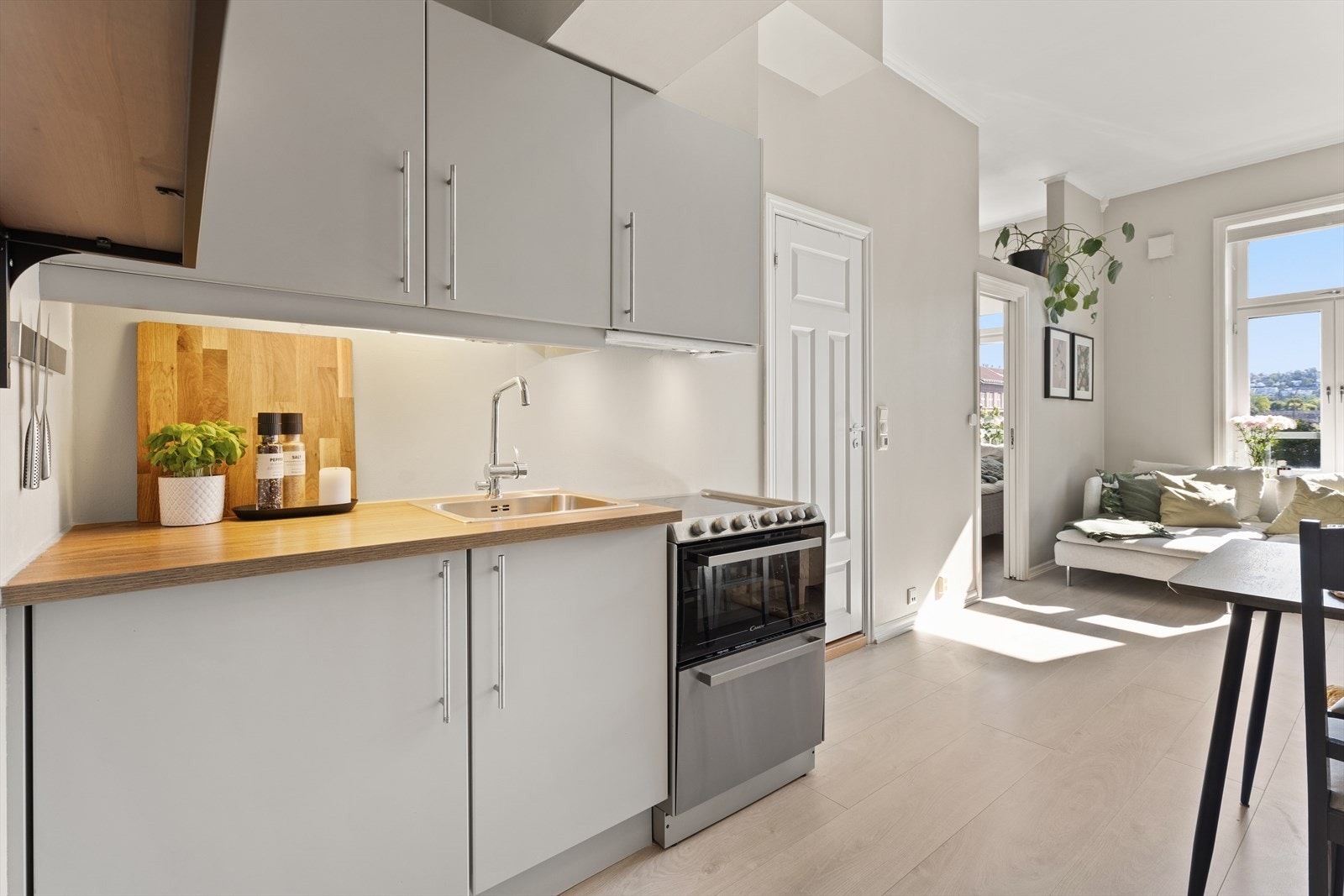 Utrolig arealeffektivt -samtidig som det er superfresht! Galleribilde