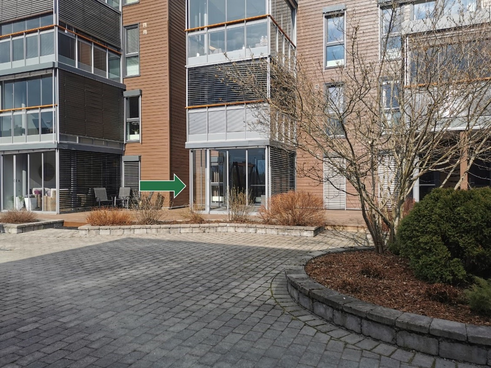 Selgers foto på utsiden av leiligheten Galleribilde