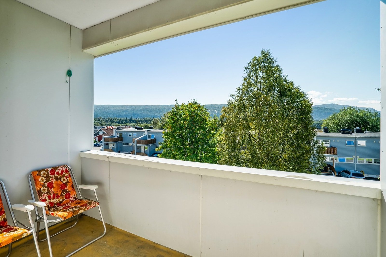 Koselig liten balkong Galleribilde