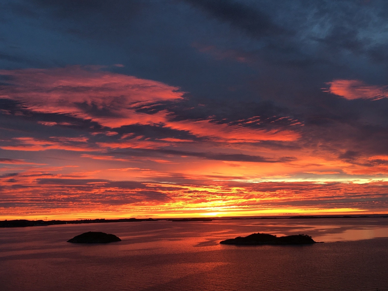 Nydelige solnedganger! Galleribilde