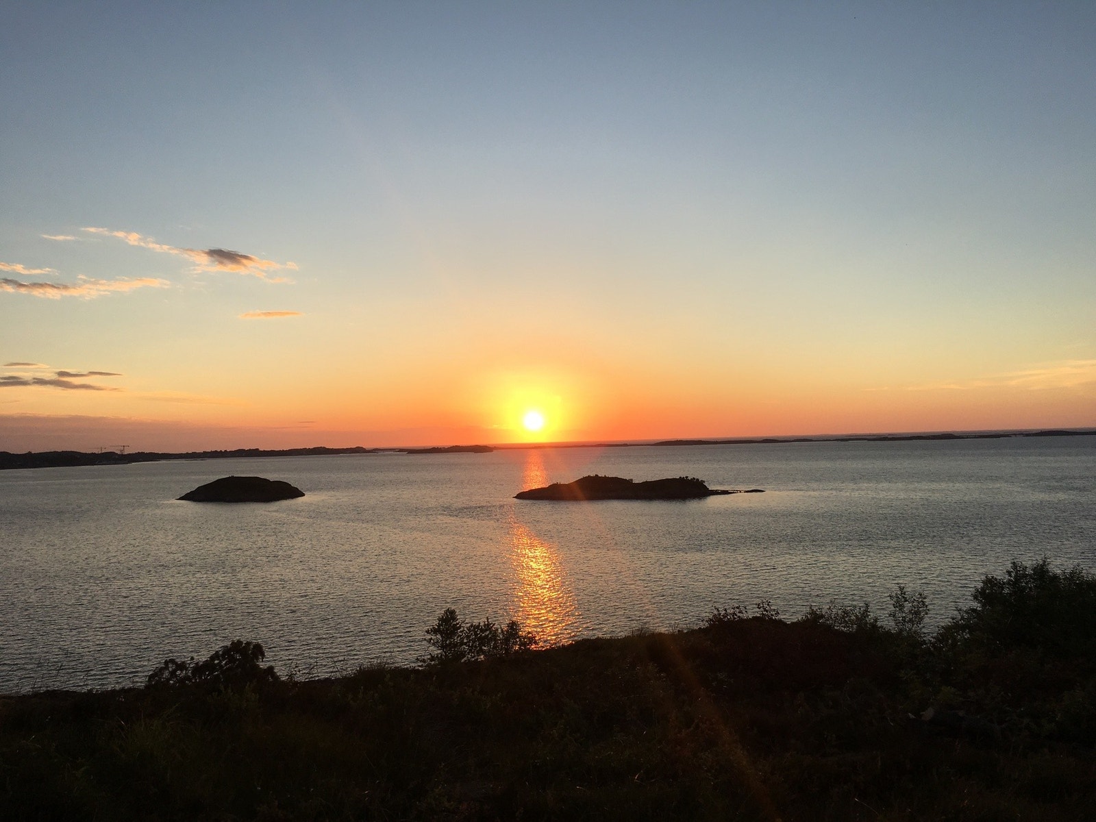 Utsikt mot fantastiske solnedganger i Atlanterhavet! Galleribilde