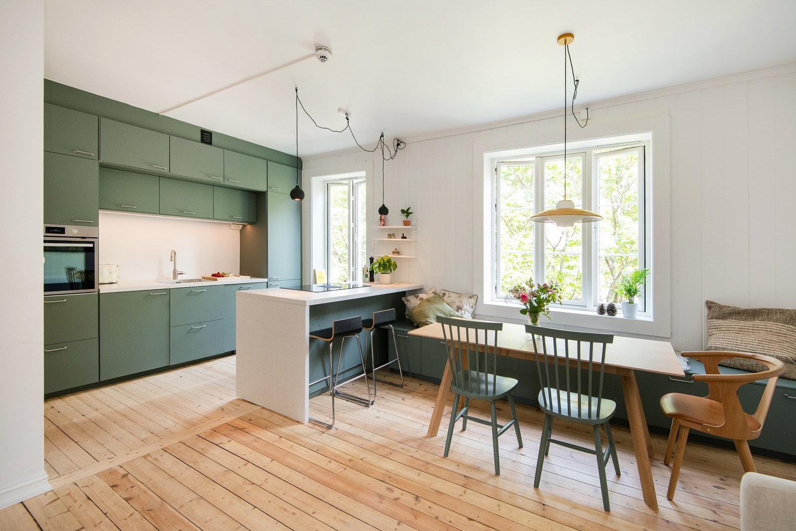 3-roms leilighet i Gråbeinkvartalet. Galleribilde