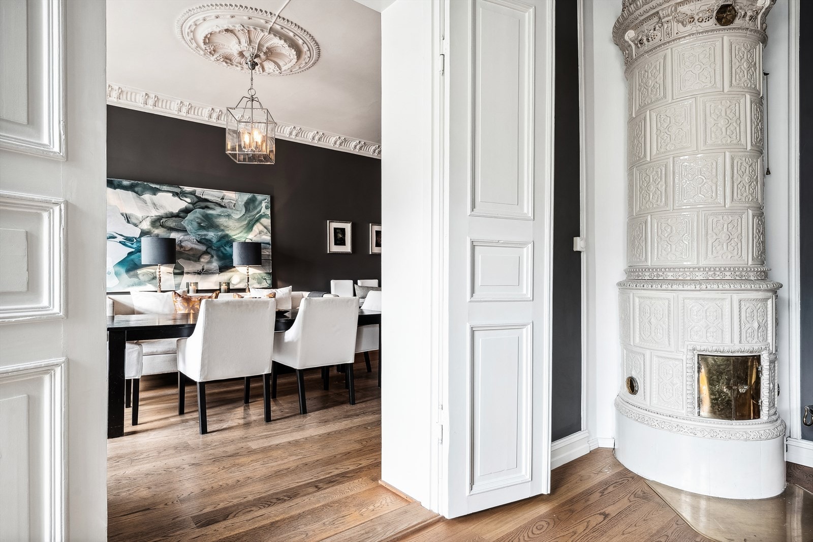 Her møter det klassiske mot det moderne i herlig harmoni. Galleribilde