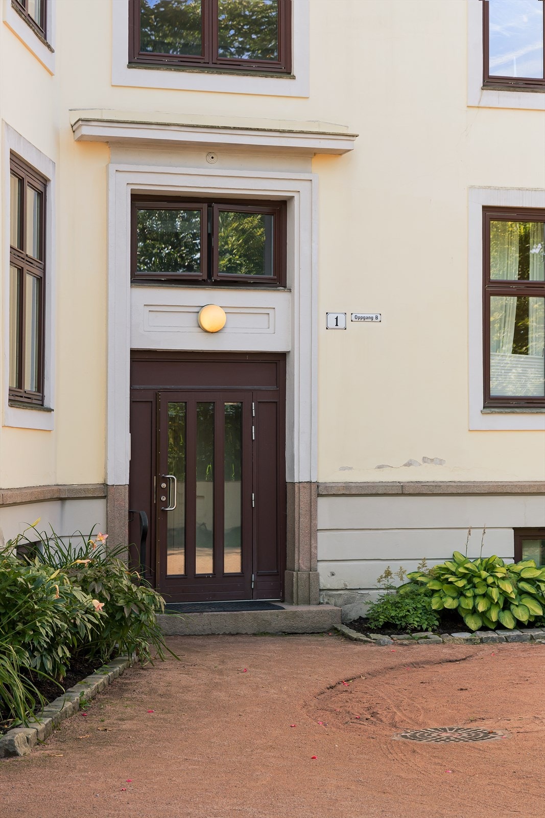 Inngangsparti Galleribilde