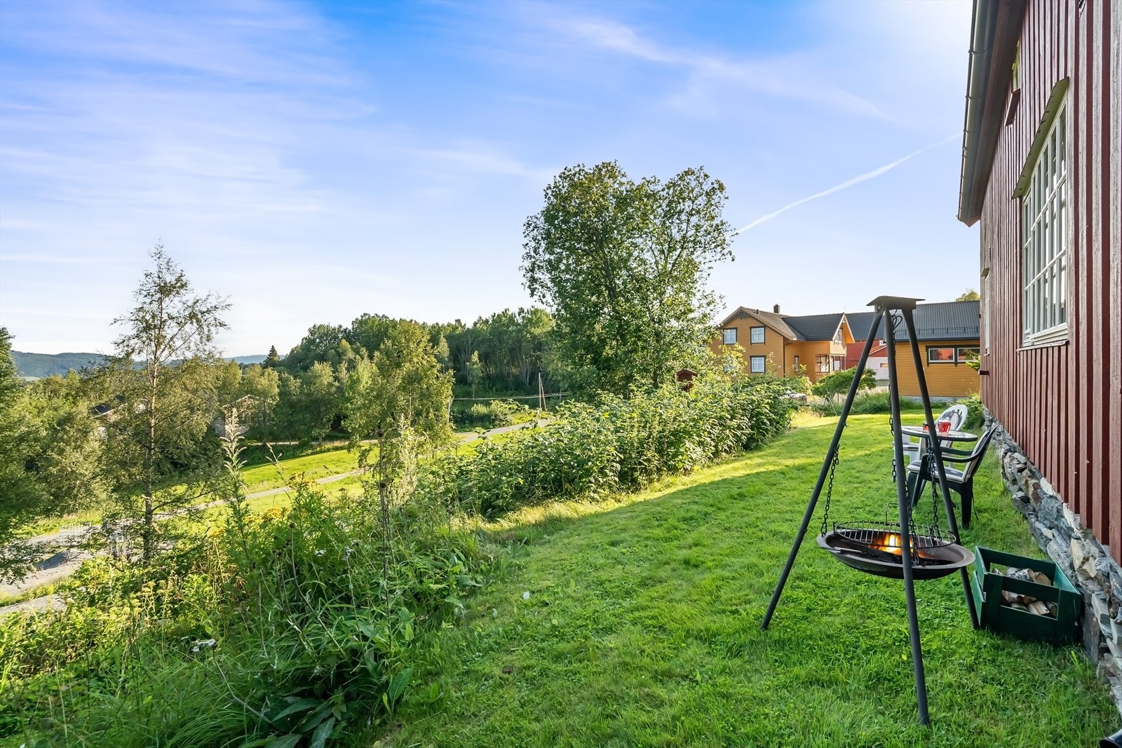 Pent opparbeidet uteområde Galleribilde