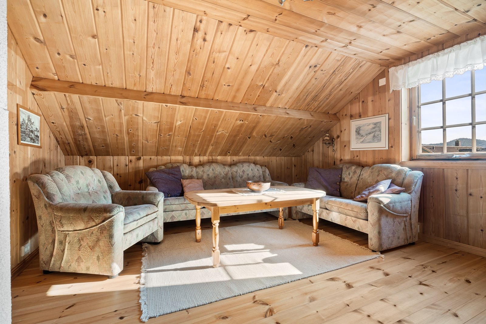 Loftstue Galleribilde