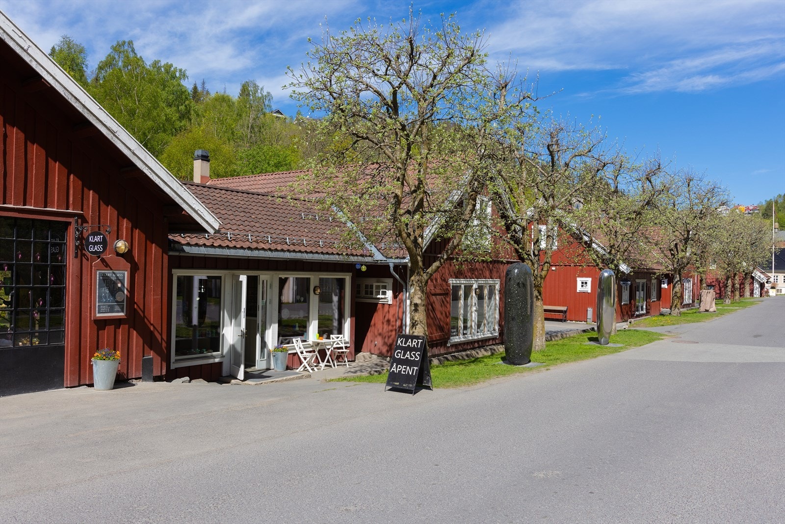 Det er også kort vei til Bærums Verk handelssenter. Galleribilde