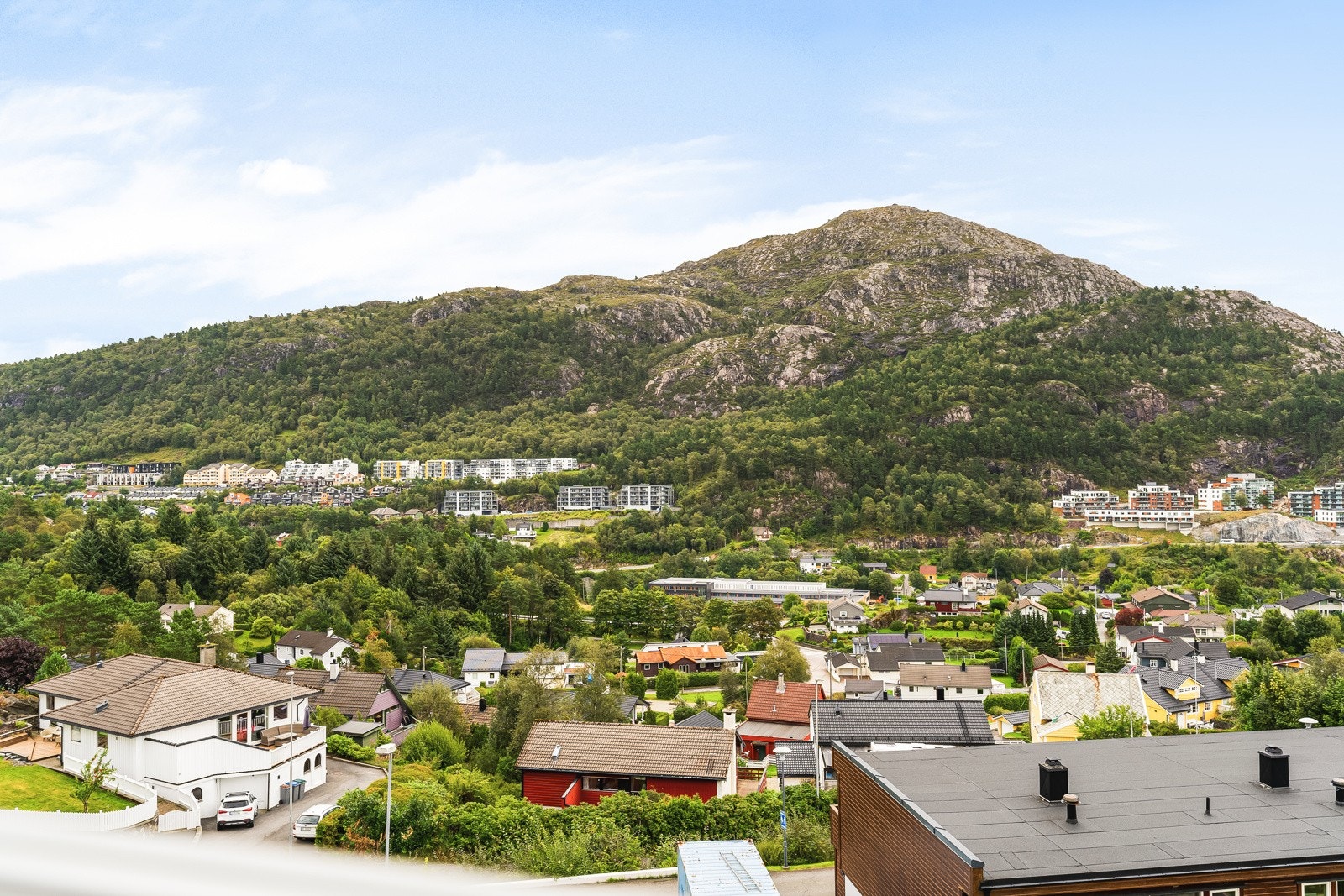 Nydelig utsikt mot lyderhorn. Galleribilde