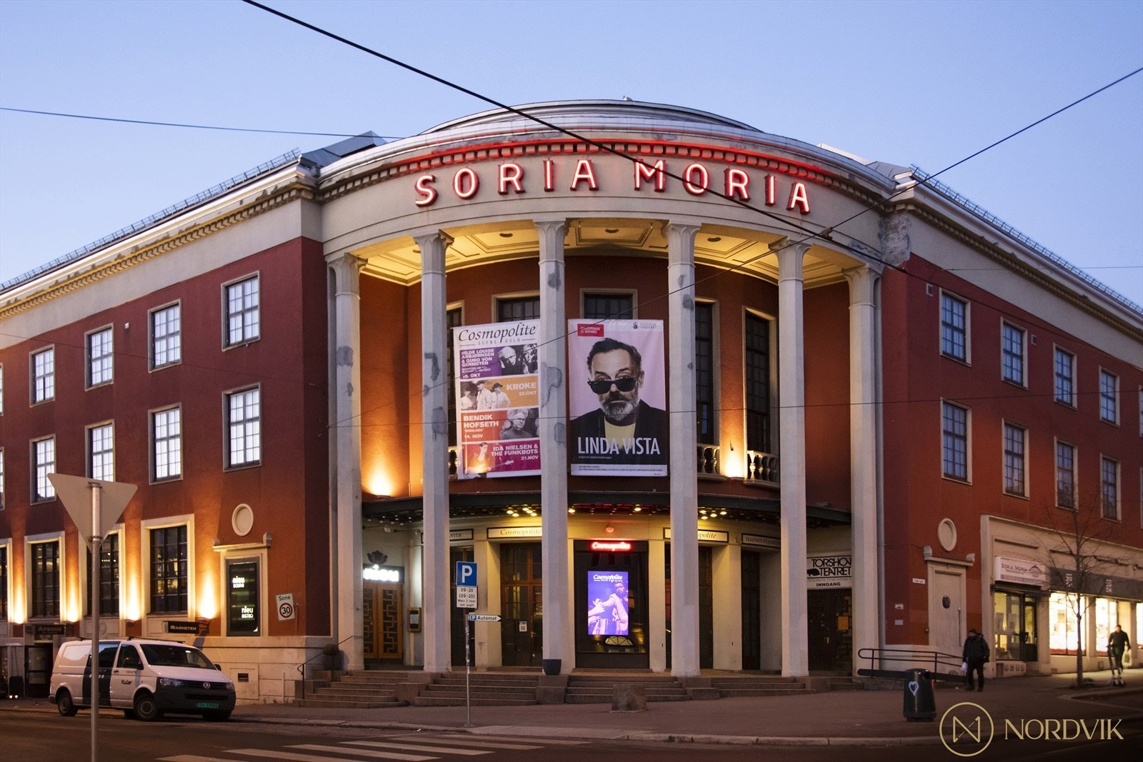Soria Moria med en flott restaurant og spennende arrangementer som stand-up og quiz Galleribilde