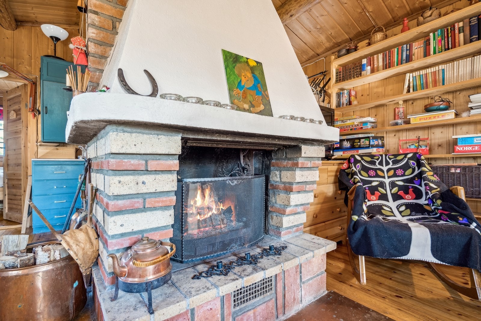 "Hei siri! Vis meg bilde av den perfekte hyttekrok" Galleribilde