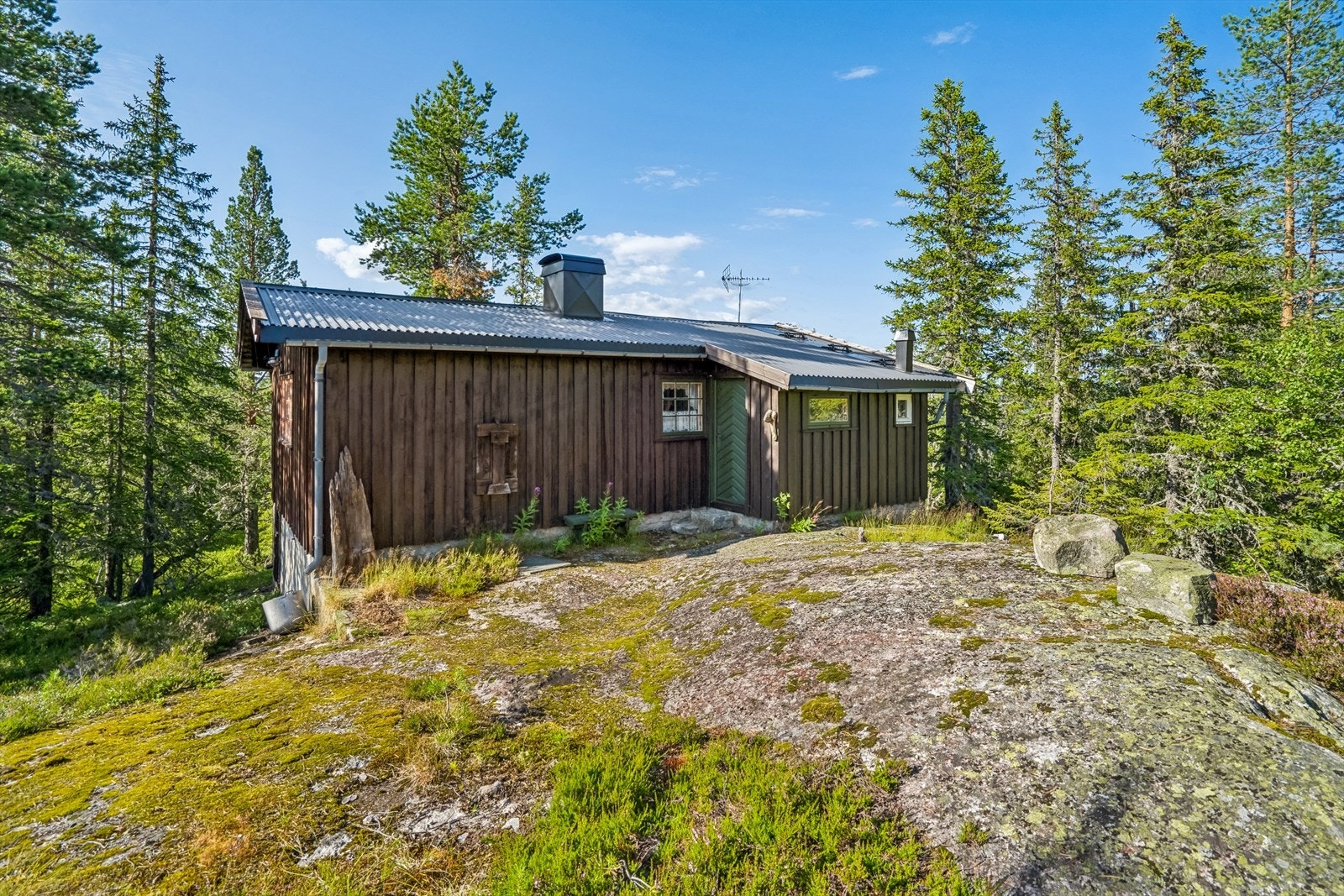 Hytta fra fronten Galleribilde