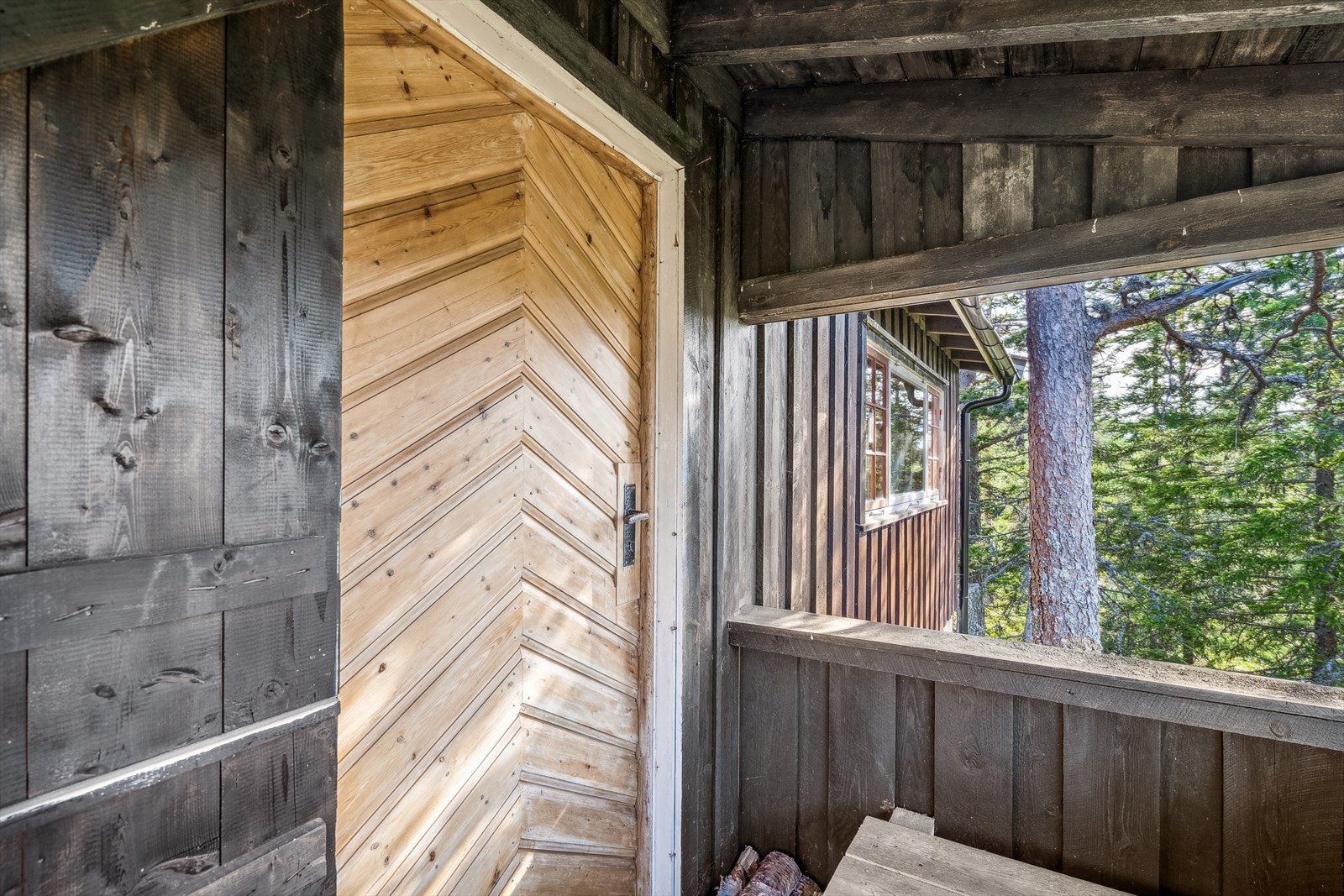 Entré fra verandaen Galleribilde