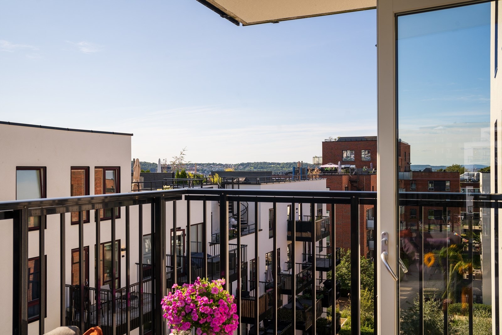 Her har du fin utsikt nedover Krydderhagen og helt bort mot Ekebergåsen. Galleribilde