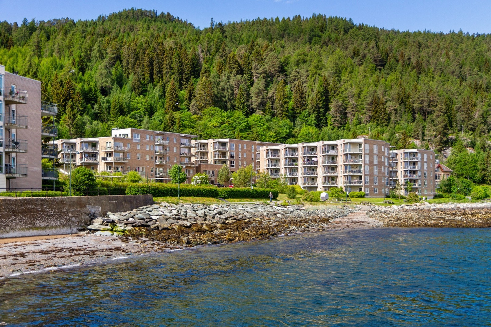 Havpromenaden i Ilsvika er et fantastisk alternativ på sommerhalvåret. Galleribilde