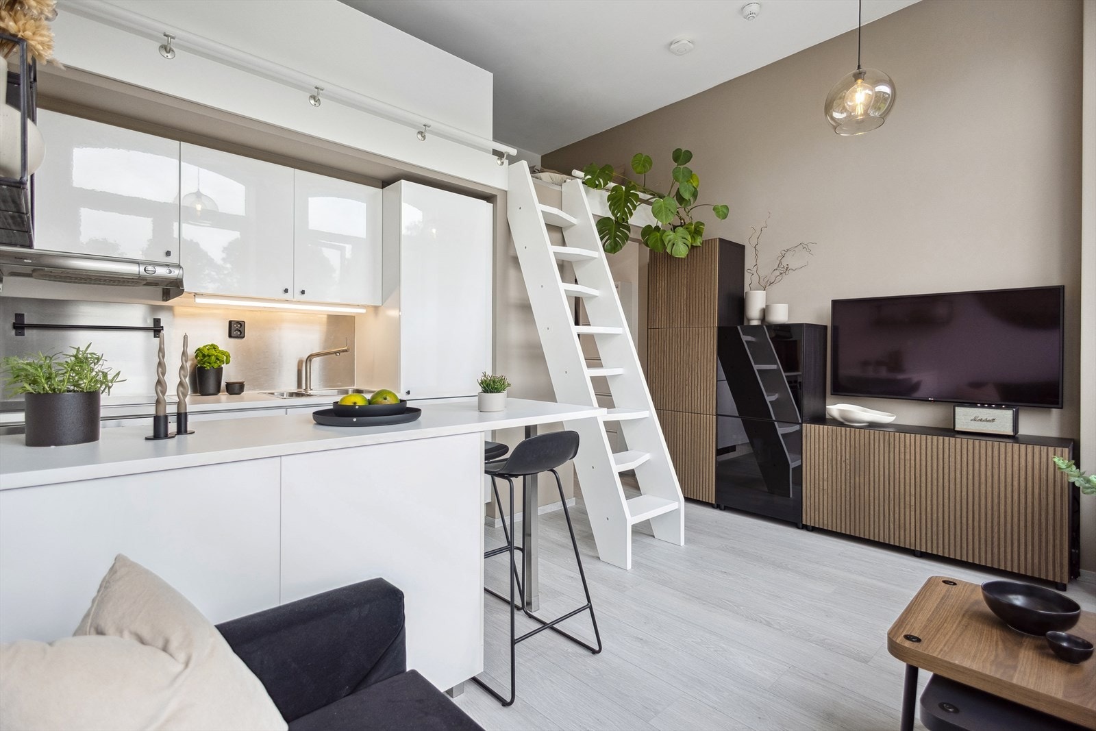 Leiligheten har gjennomgående fin standard. Galleribilde