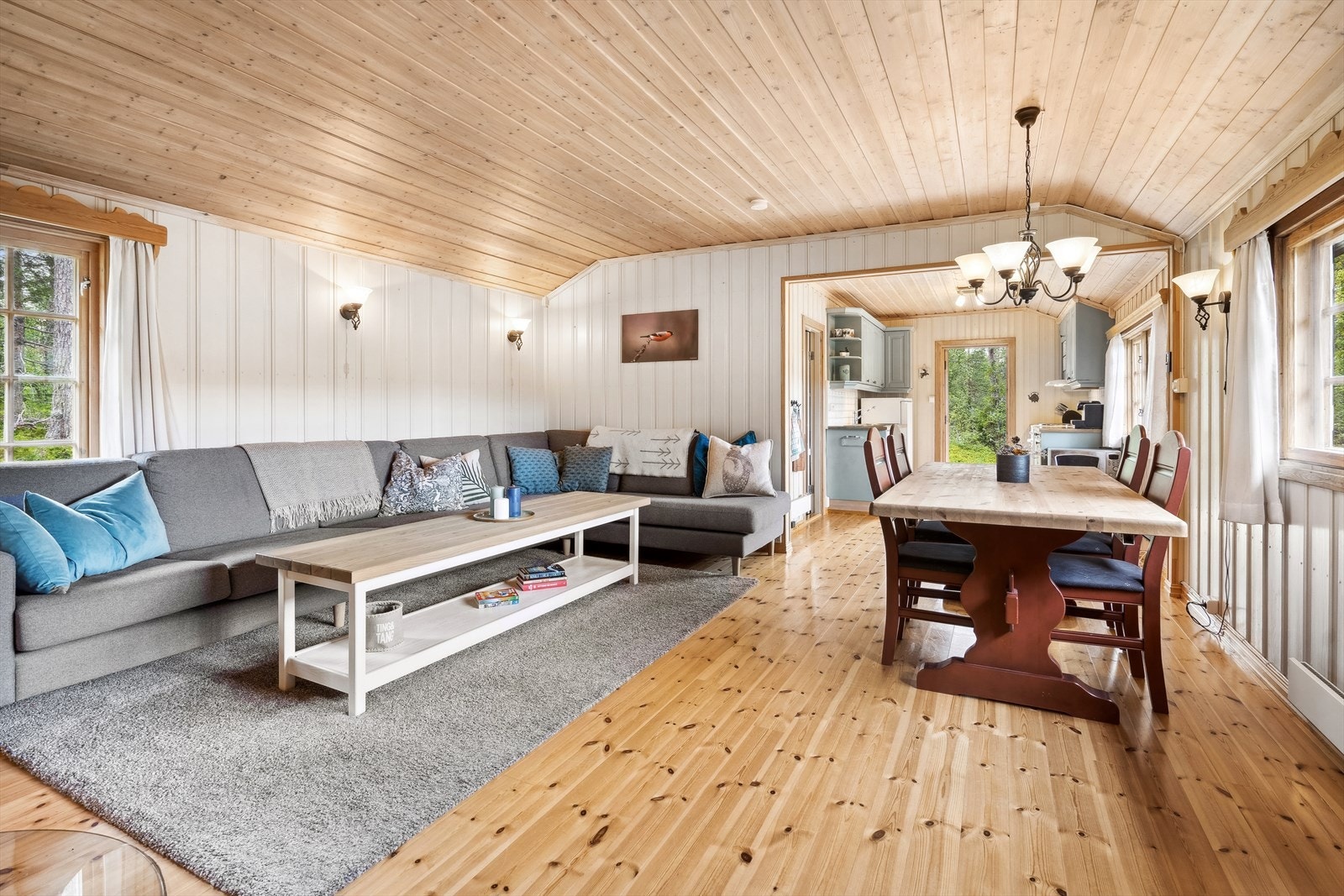 Her kan hele hytta oppholde seg Galleribilde